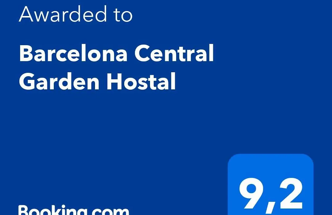 Barcelona Central Garden Hostal-1